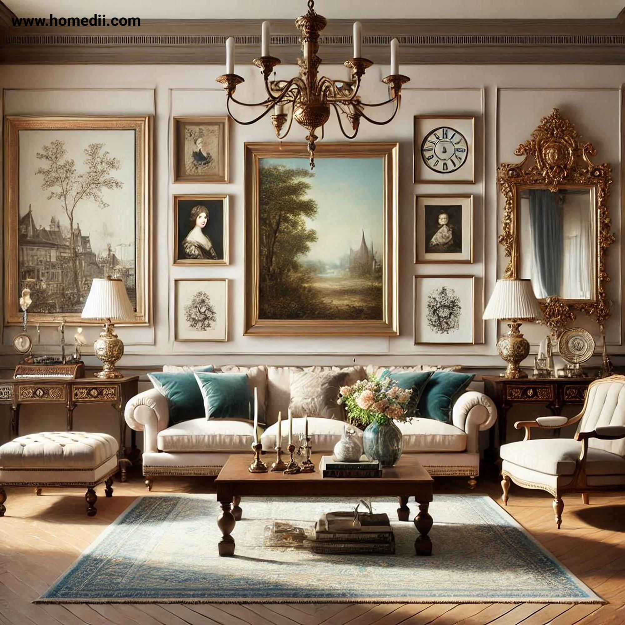 Traditional Living Room - Incorporate Artwork And Wall Decor with Framed Artwork, Decorative Mirrors, Classic Portraits!