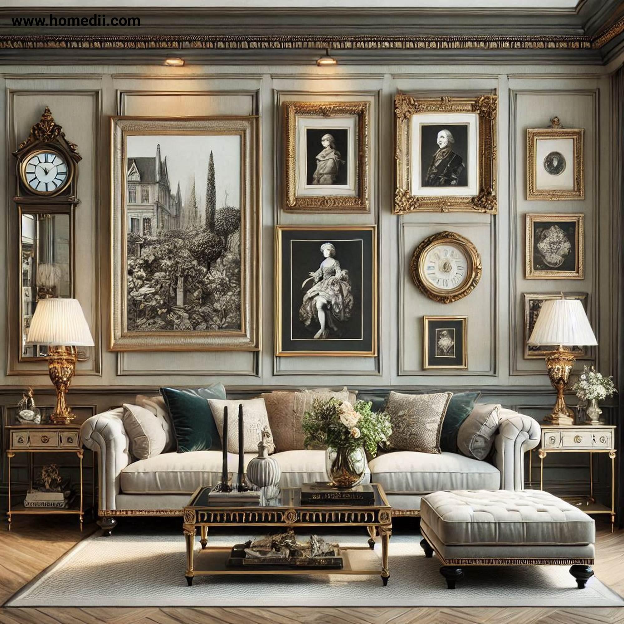 Traditional Living Room - Incorporate Artwork And Wall Decor with Framed Artwork, Decorative Mirrors, Classic Portraits!