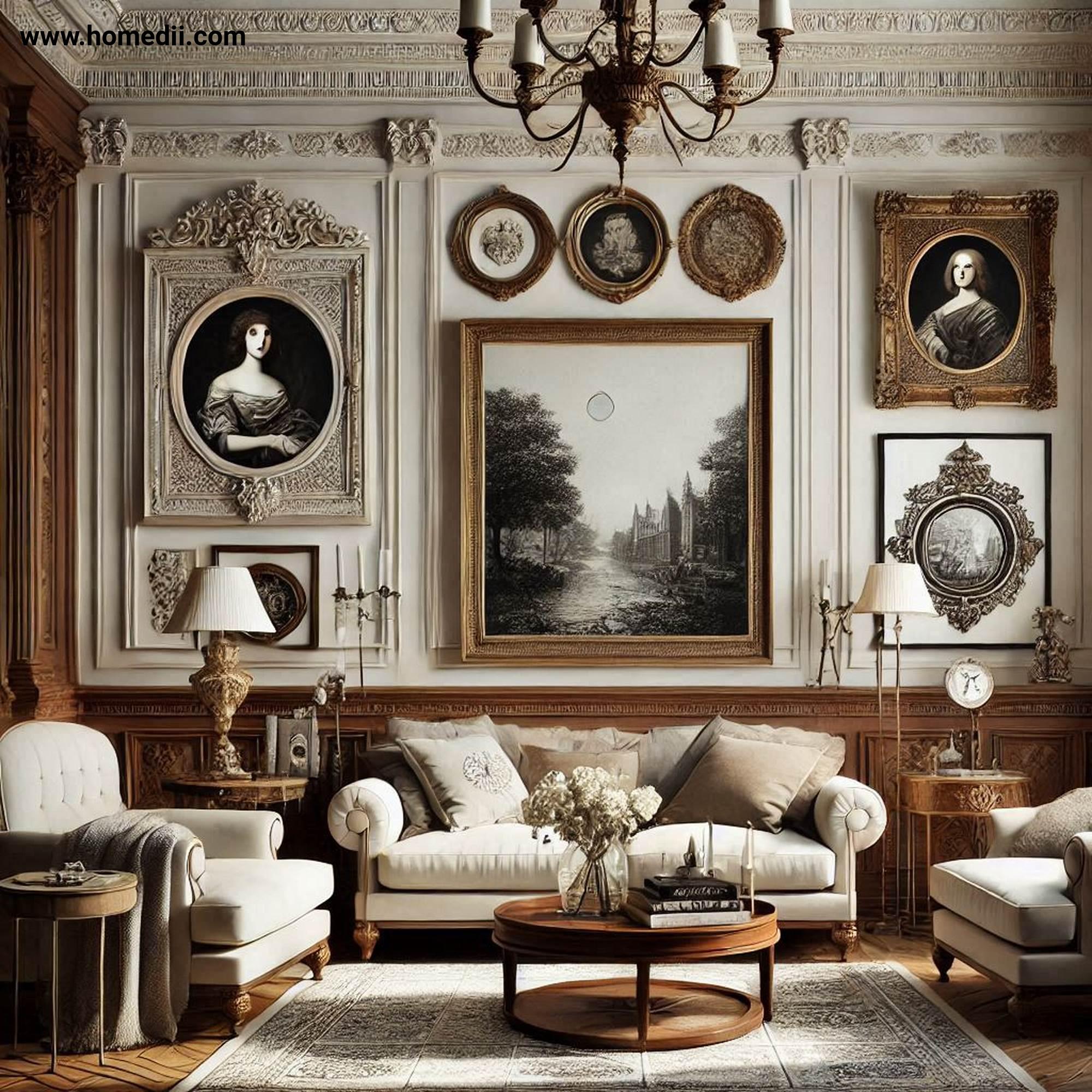 Traditional Living Room - Incorporate Artwork And Wall Decor with Framed Artwork, Decorative Mirrors, Classic Portraits!